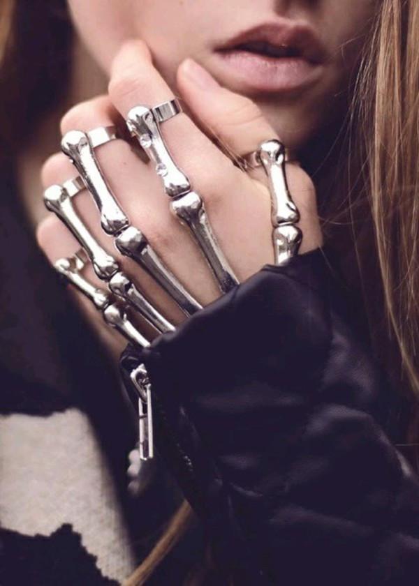 Skeleton Hand Bracelet Bracelets