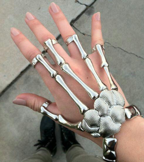 Skeleton Hand Bracelet Bracelets