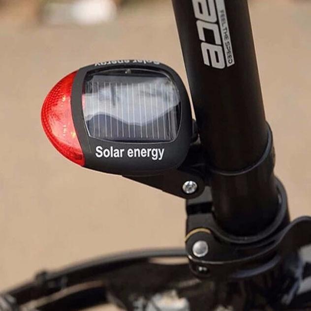 Solar Powered Bike Tail Light Lights