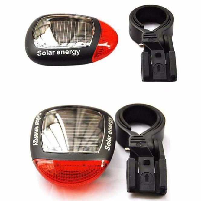 Solar Powered Bike Tail Light Lights