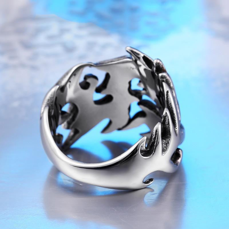 Stainless Steel Dragon Rings Rings