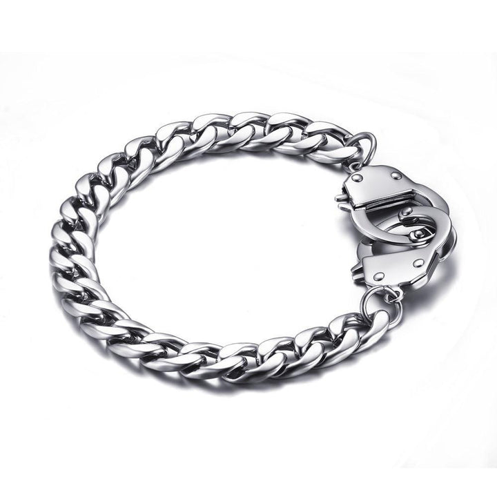 Stainless Steel Handcuffs Bracelet Bracelets