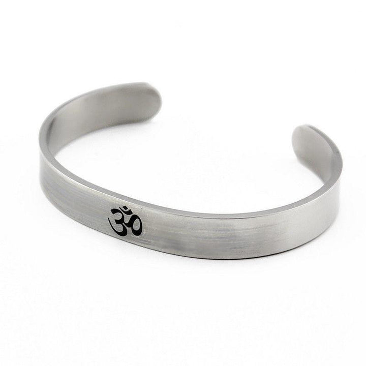 Stainless Steel OM Open Bangle