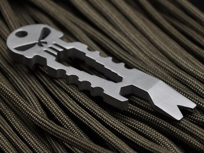 Stainless Steel Pocket Skull Multi-Tool Tools