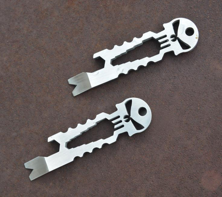 Stainless Steel Pocket Skull Multi-Tool Tools