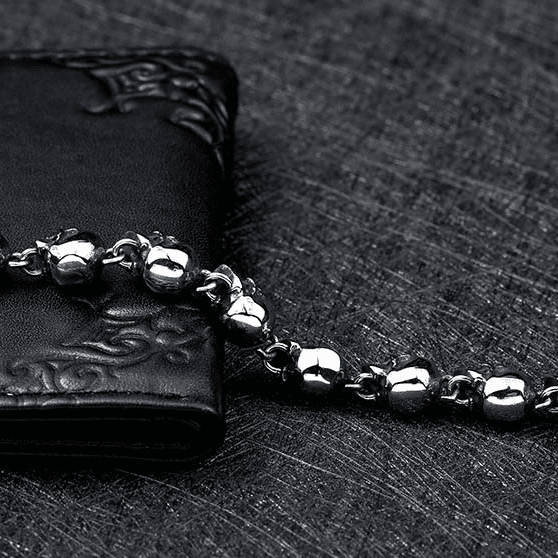 Stainless Steel Skull Chain Bracelet Bracelets