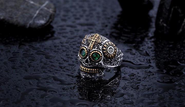 Sugar Skull Ring Rings