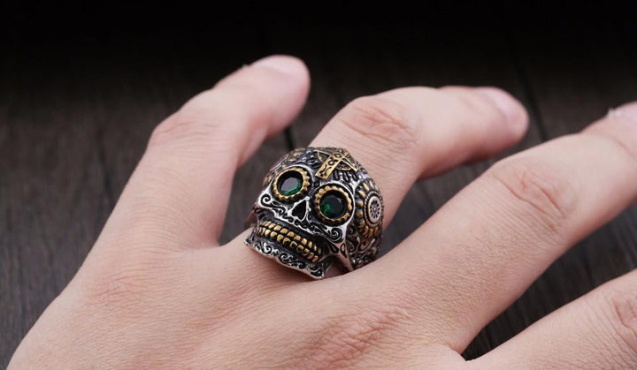 Sugar Skull Ring Rings