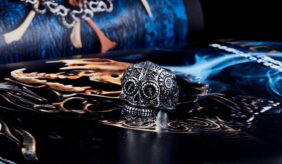 Sugar Skull Ring Rings