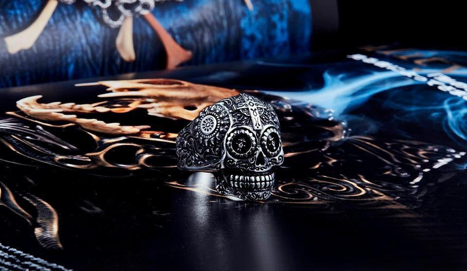 Sugar Skull Ring Rings