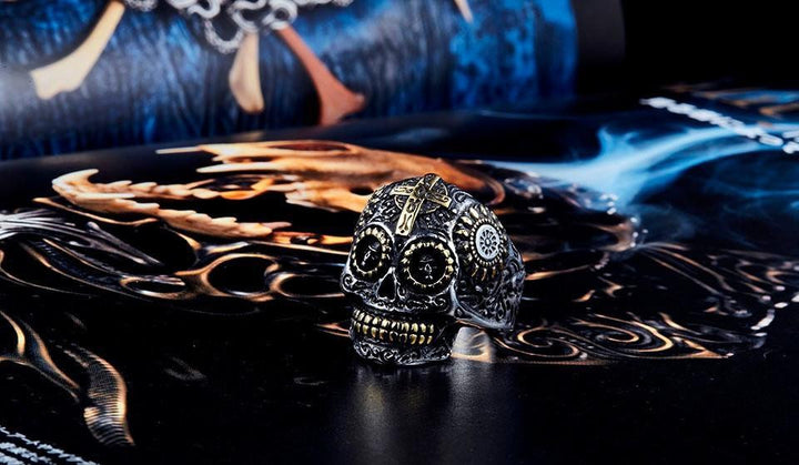 Sugar Skull Ring Rings