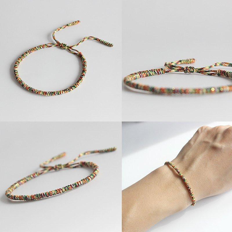 Tibetan Buddhist Handmade Knots Bracelet Bracelets