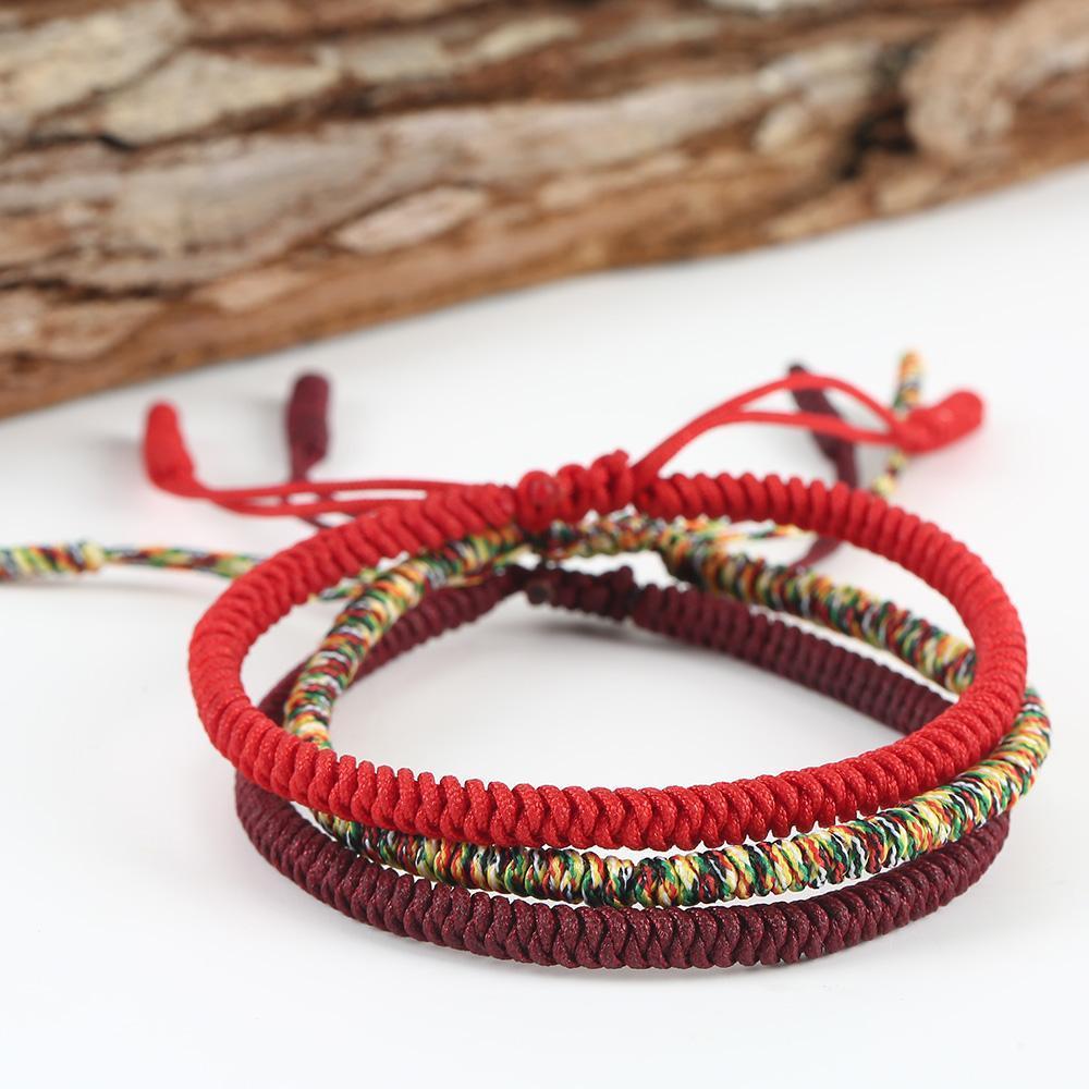 Tibetan Buddhist Handmade Knots Bracelet Bracelets