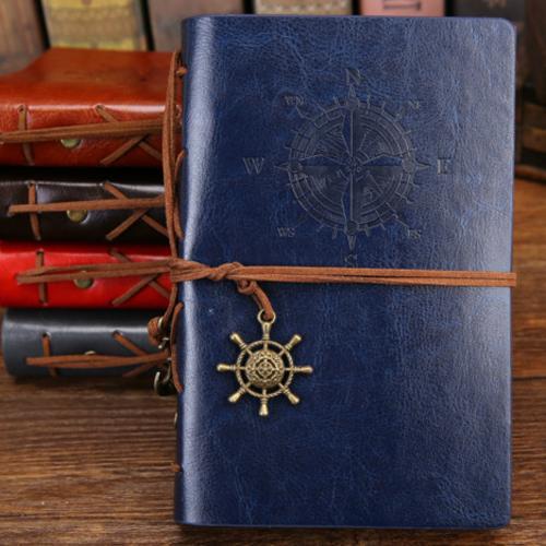 Travelers Leather Journal Large 16.5x23.5cm / Blue Accessories