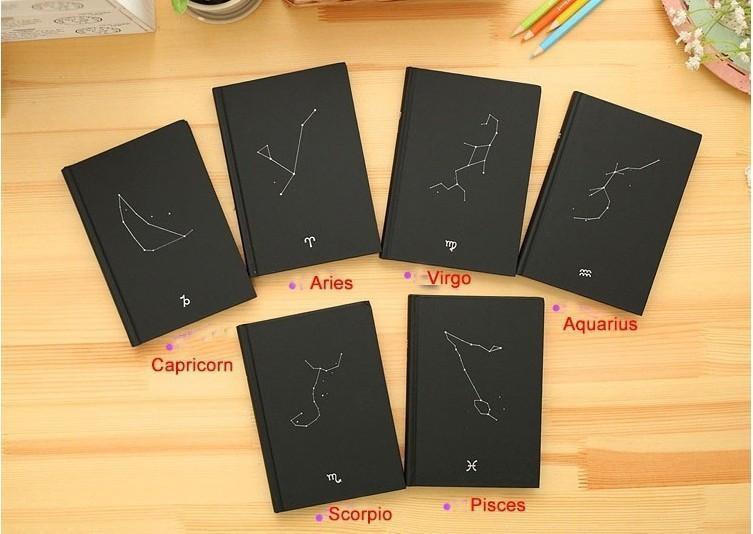 Zodiac Constellation Vintage Diary Accessories